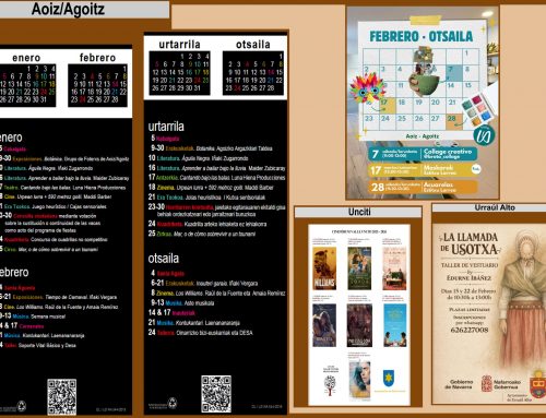 Agenda cultural Cuenca Pirenaica Invierno 2026